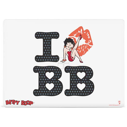 Betty Boop I Love BB Surface Laptop 2 Skin